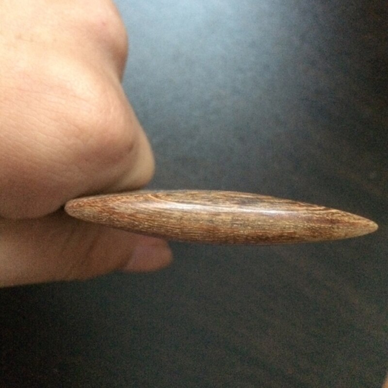 Peine de madera de sándalo Natural Boutique, pelo de cepillo de dientes finos, masajeador de cabeza antiestático, herramientas para el cuidado del cabello, 1 unidad