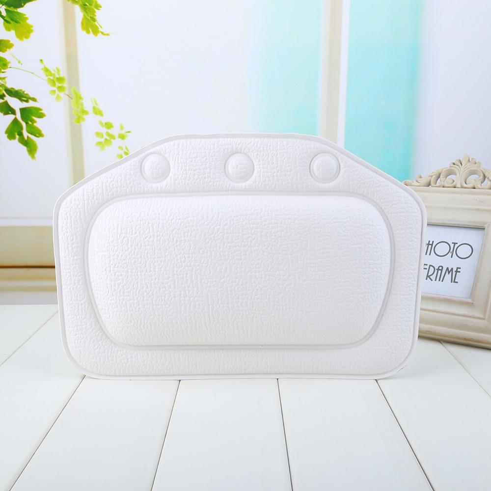 Almohada impermeable para bañera, reposacabezas de bañera con ventosa, productos de baño para el hogar, 20 unidades