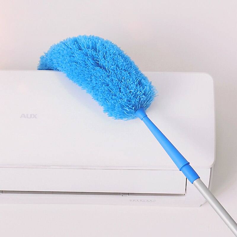 Espanador extensível de microfibra, removedor antiestático dobrável da poeira, escova da limpeza da vassoura & da janela, ferramentas da limpeza da poeira do agregado familiar