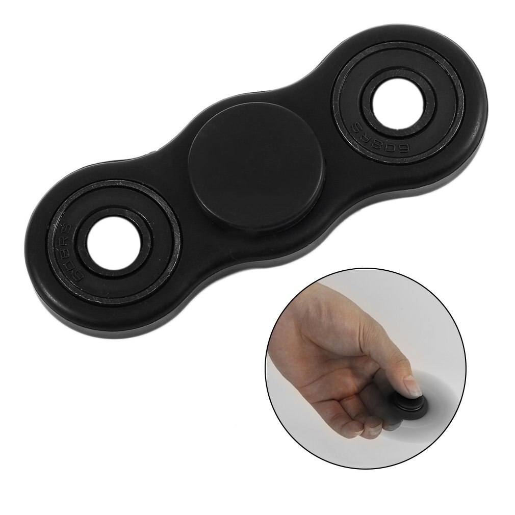 New Hot Liscia Contorno Tre Fori Del Nitruro Di Silicio Cuscinetto Lungo Tempo Ridurre Lo Stress Dito della Mano Spinner Giocattolo Regalo Per I Bambini: 8