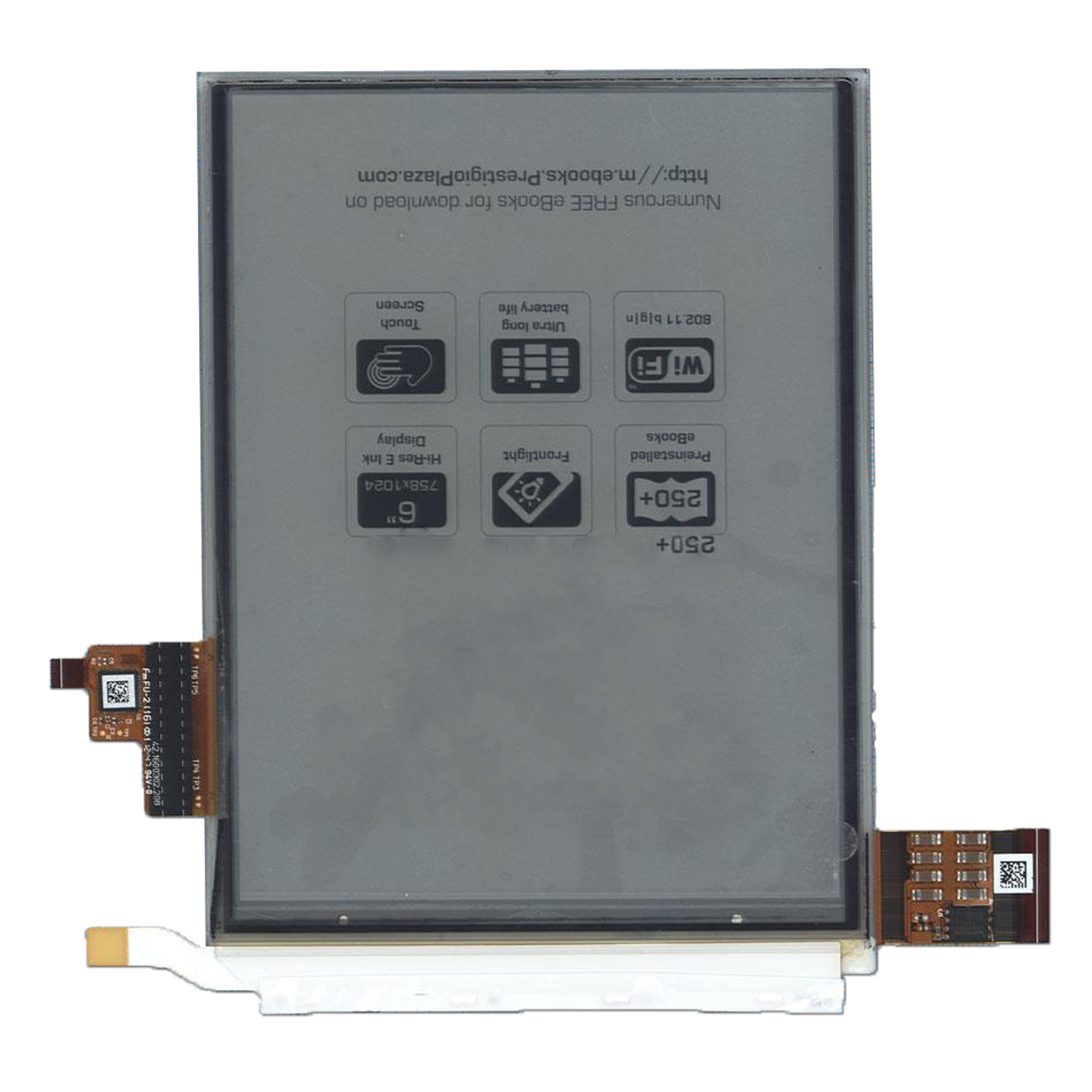 Originele E-Inkt 1448x1072 ED060KD1 (LF) C1-S1 300 dpi Scherm Voor Kindle Paperwhite 3 E-book reader LCD Display: WHITE