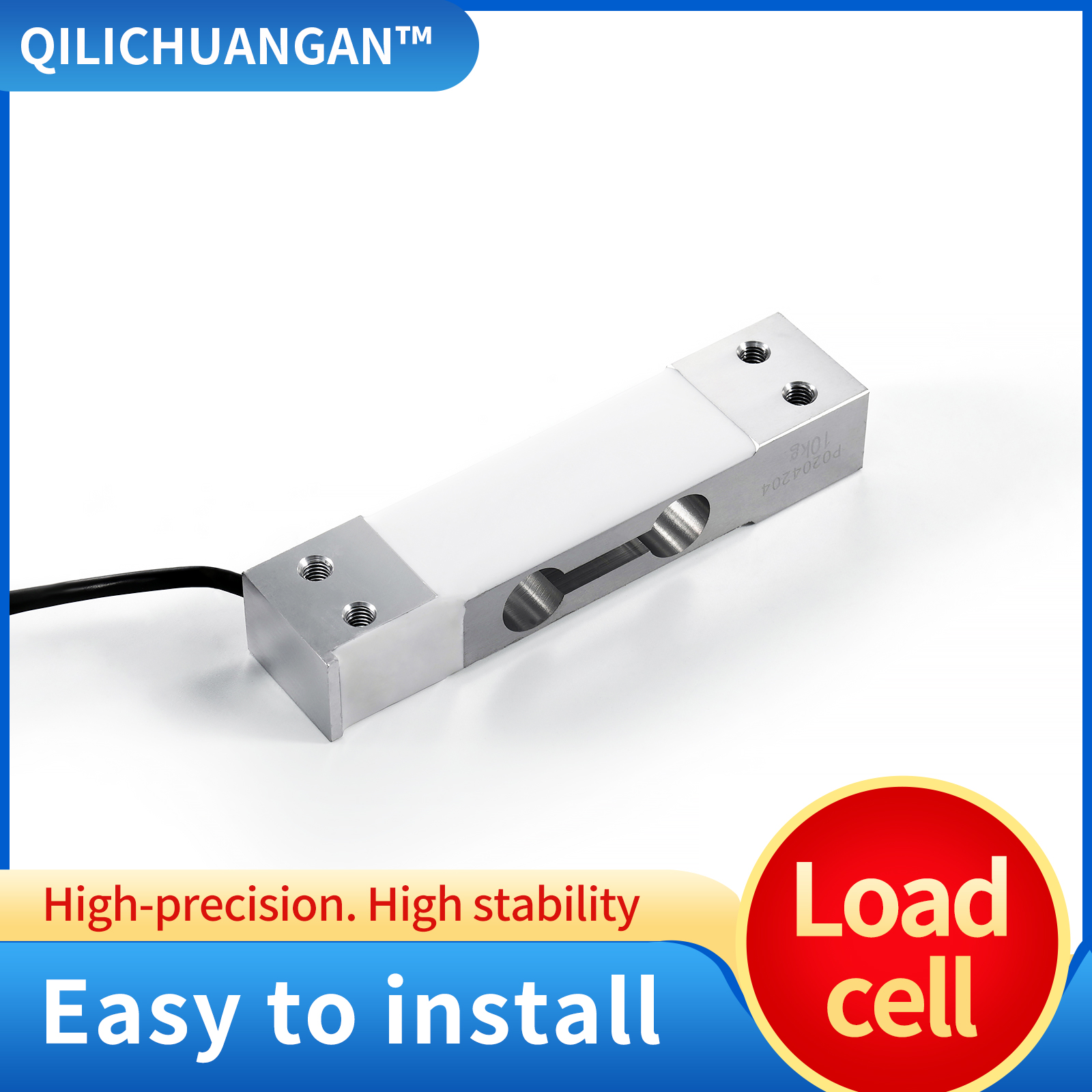 Tragbarer Wägezellen-Wägesensor 6 kg 10 kg 20 kg 40 kg 80 kg Gewichtssensor Wägezelle HX711 AD-Modul für elektronische Waage