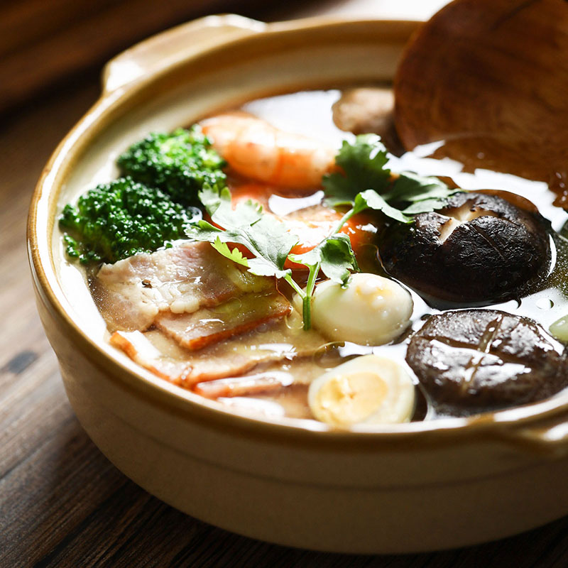 Soup Pot Crock Pot Casserole Ceramic Saucepan Soup Pot High Temperature Resistant Cooking Pan for Gas Stove cooker