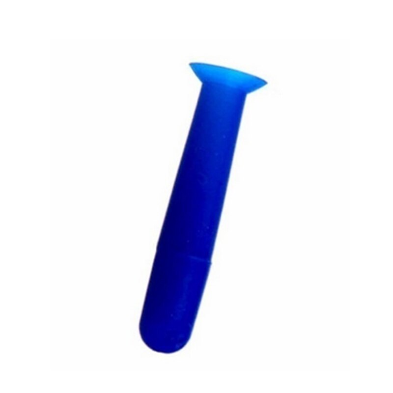 Bâton de lentilles de Contact en Silicone bleu, ventouse, Gel doux, Portable voyage, Mini outil de retrait de lentilles de Contact, 1 pièce