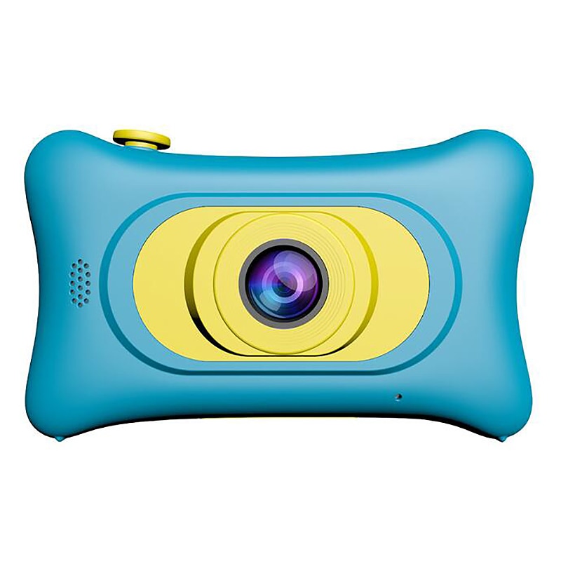 Kids Camera Plastic Shell Cute Mini Cartoon Digital 5V/1A Support Expansion 32GB SD Card SLR 1-1.5 Hours Manual Camera