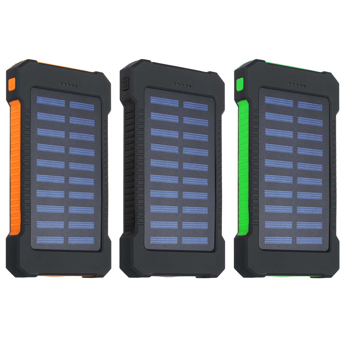 30000/20000/10000 Mah Solar Power Bank Waterdicht Solar Charger 2 Usb Travel Externe Lader Powerbank Voor Xiaomi