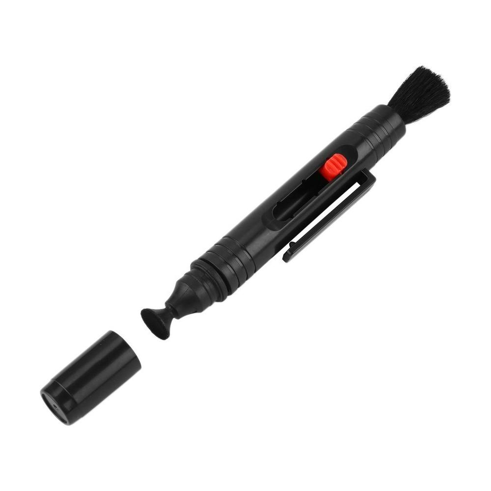 2 uds Onleny lente de la Cámara lápiz de limpieza portátil limpiador de polvo Kit de cepillo de limpieza para cámaras DSLR lente retráctil cepillo de limpieza