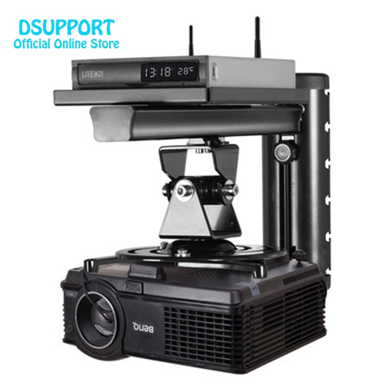 PR03-T Aluminium 360 Graden Projector Wandsteun Full Motion Intrekbare Universele Projector Hanger Beugel