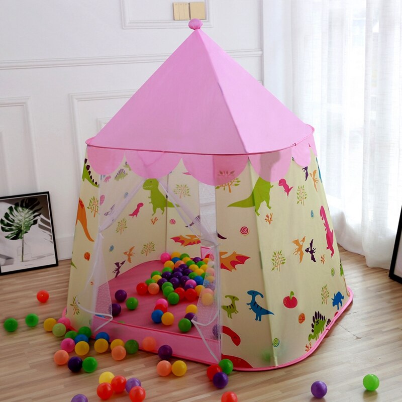 Dinosaur Kinderen Tent Indoor Bal Pool Spel Huis Prins En Prinses Poppenhuis Tent Voor Kinderen Spelletjes Centrum