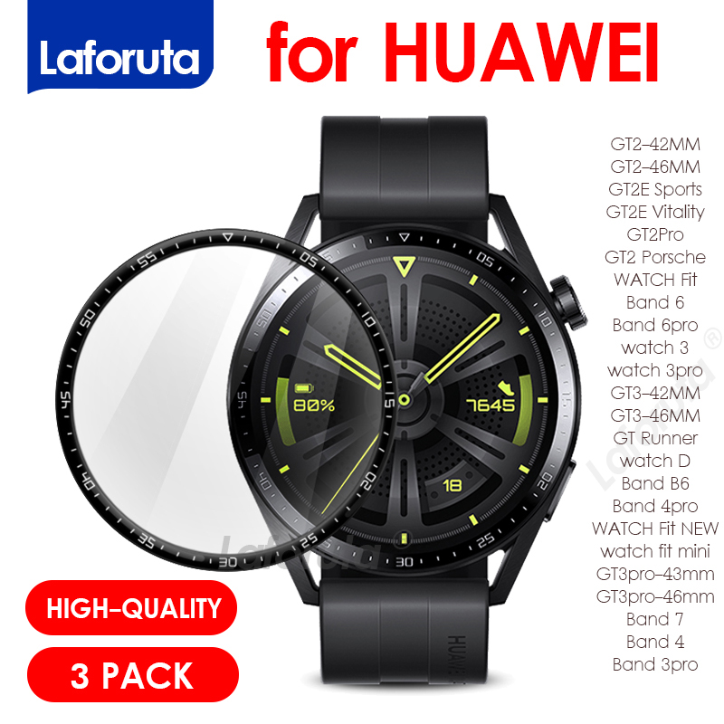 Protector de pantalla para Huawei Watch GT2 Pro GT3 46mm 42mm Runner sin vidrio para HUAWEI Buds Band 6 7 accesorios compatibles película protectora