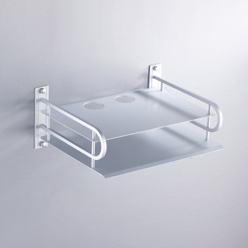 Metal Wireless Wifi Router Storage Box Telephone Storage Rack Wall Mounting TV Set-Top Box Holder Rack Metal Shelf Bracket