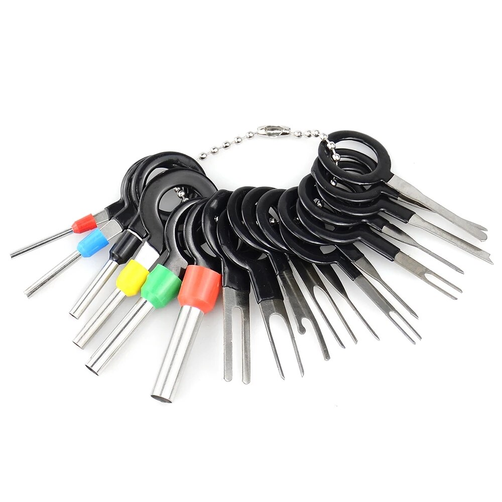 3/8/11/29/36/38/41pcs Car Plug Terminal Removal Tool Pin Needle Retractor Pick Electrical Wire Puller Hand Tools Kit