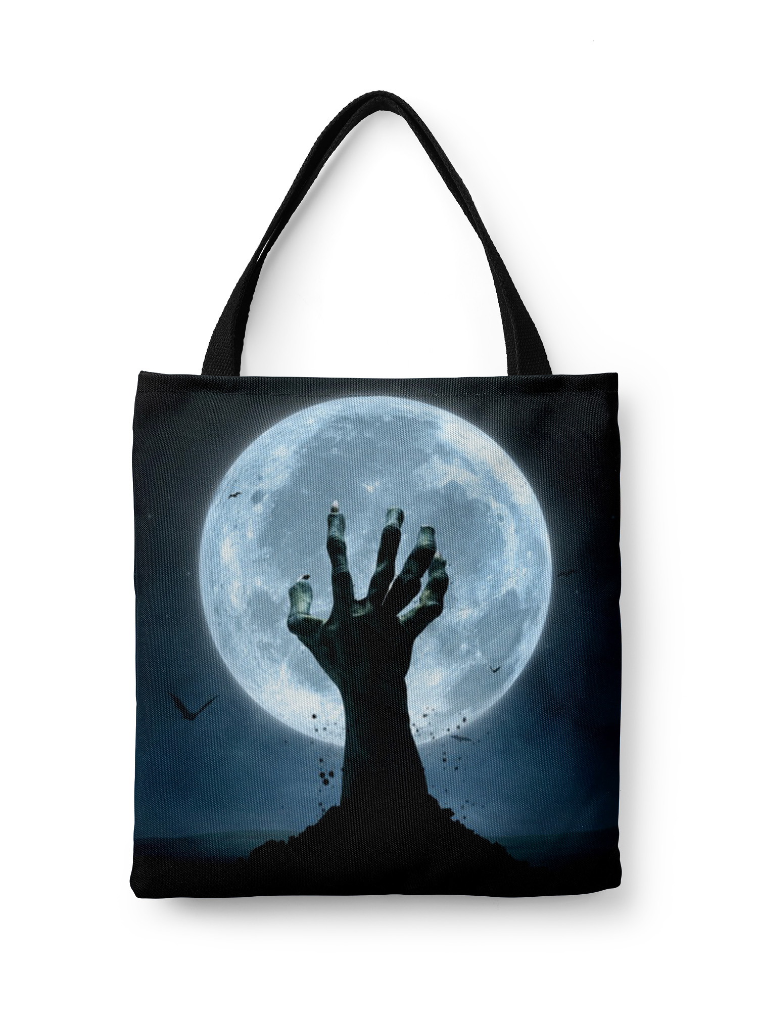 Volledig Gedrukt Draagtas Met Rits Kleurrijke Patroon Vrouwen Shopper Tas Meisje School Opslag Boek Schoudertas