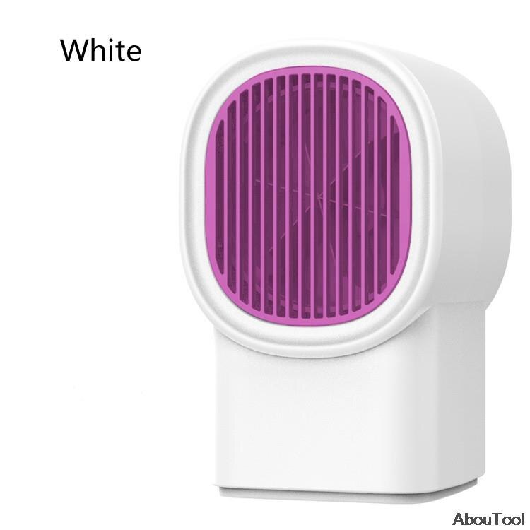 Chauffage électrique silencieux pour le bureau, Mini appareil de chauffage des pieds pour la maison et la chambre à coucher, accessoires chauds pour l&#39;hiver: U White / EU