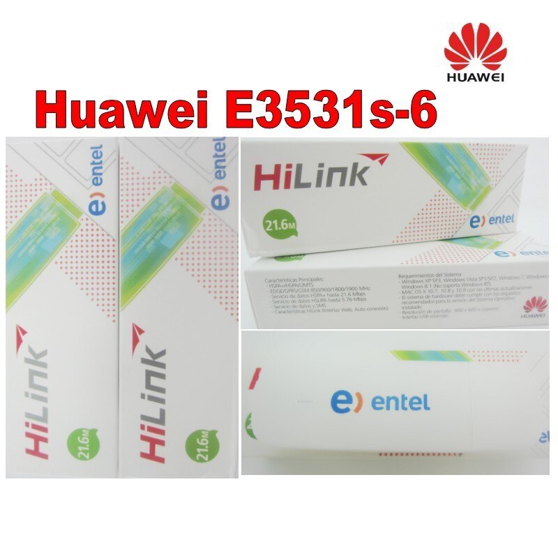 Desbloqueado Huawei Hilink E3531 GSM 3G USB módem de banda ancha HSPA + 21 Mbps