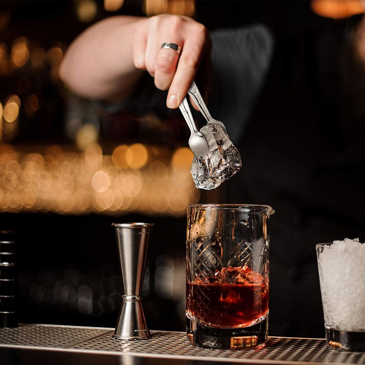 4 bitar tång små socker serveringstänger mini godis förrätt ros japanska rostfritt stål tång för kök iskaffe bar