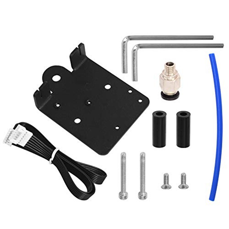 Direct Drive Extruder Conversion Kit for Creality CR10 Ender-3 3D Printers, Aluminum Alloy Direct Extruder Adapter