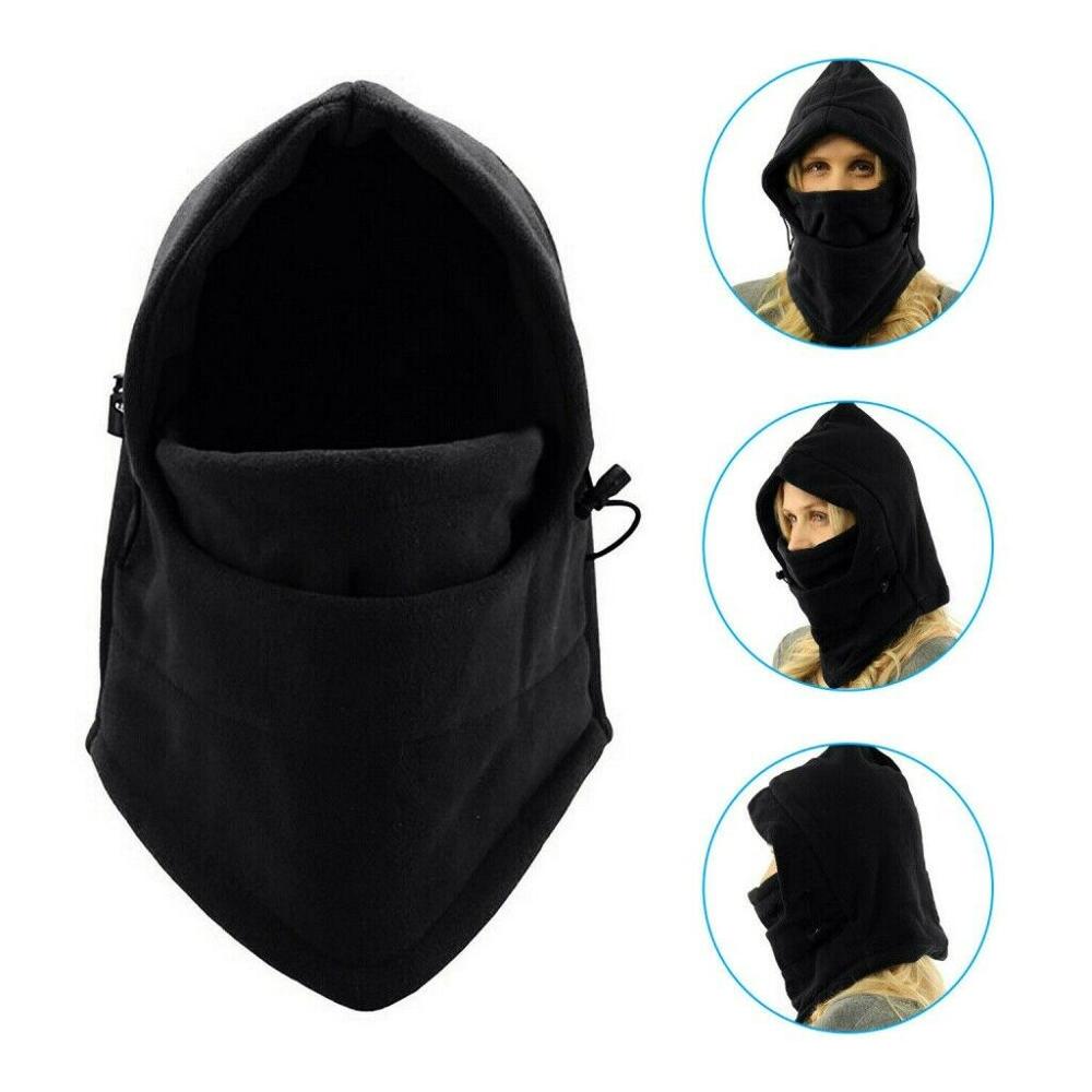 Winter Warm Fleece Hoeden Voor Mannen Schedel Masker Bandana Halswarmer Bivakmuts Gezicht Warmming Motorfiets Cap Special Forces Unisex Hoed