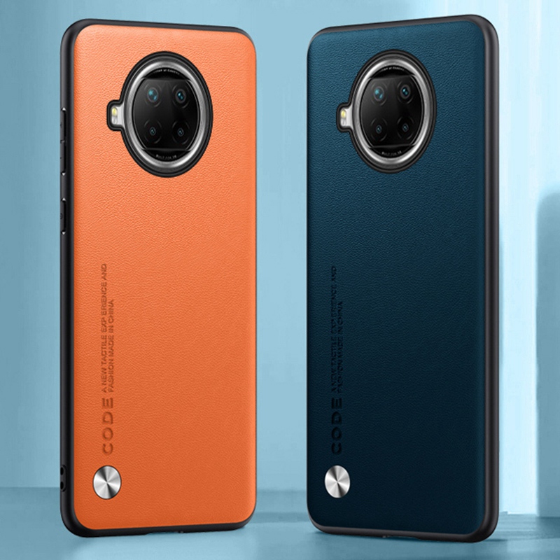 Luksuriøst pu-skinndeksel til xiaomi  mi 10t lite 5g matt deksel silikonbeskyttelsesdeksel til xiaomi  mi 10t pro  mi10t deksel