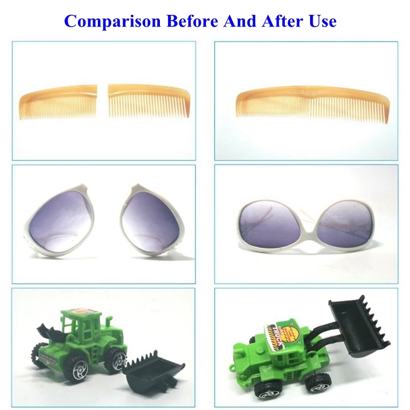 Pp pe Kleber schnell aushärten der Kunststoff kleber organisches Glas abs Acryl metall Reparatur kleber universeller schnell reparieren der Kleber 30ml