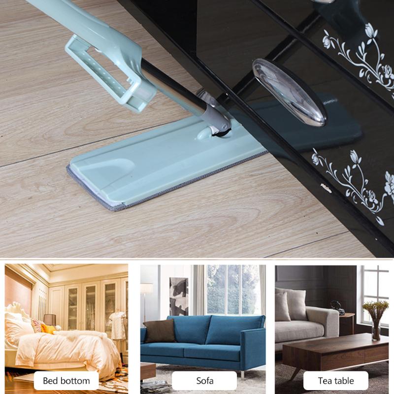 A mano libera di Lavaggio Piatto Mocio Rotazione Automatica Lavapavimenti Casa Strumenti di Pulizia in Microfibra per La Pulizia pad Pavimento di Legno Laminato