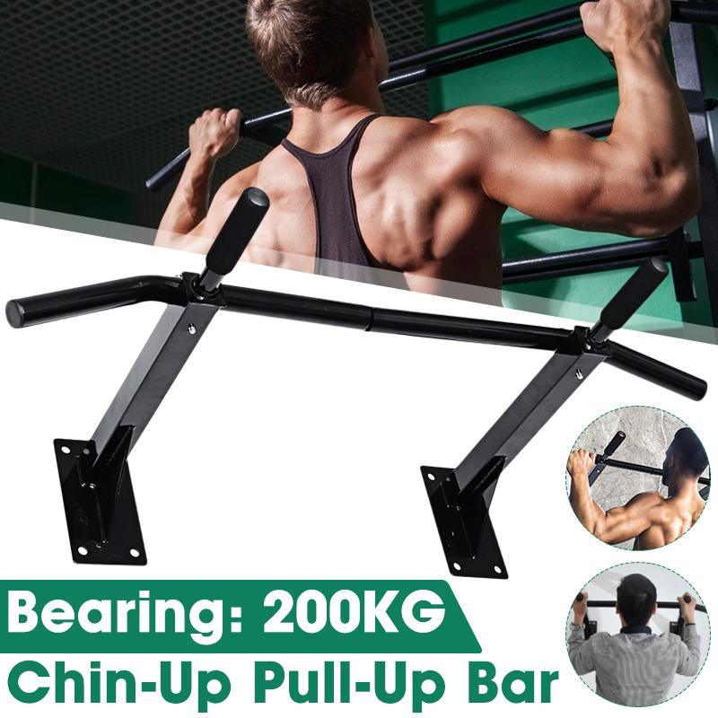 Wandmontage Gymnastiek Rekstok Fitnessapparatuur Pull Up Chin Up Bar Multi Functie Home Gym Oefening Apparatuur Hwc