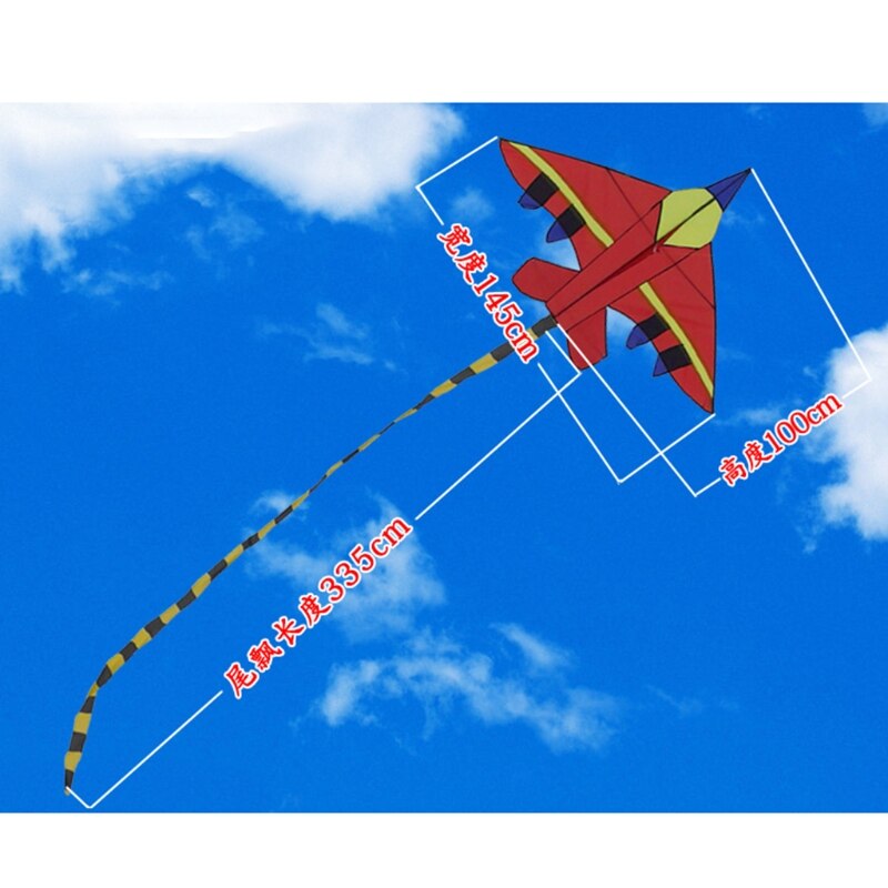 Airplane Shape Kites Outdoor Kites Flying Toys Kite For Children Kids