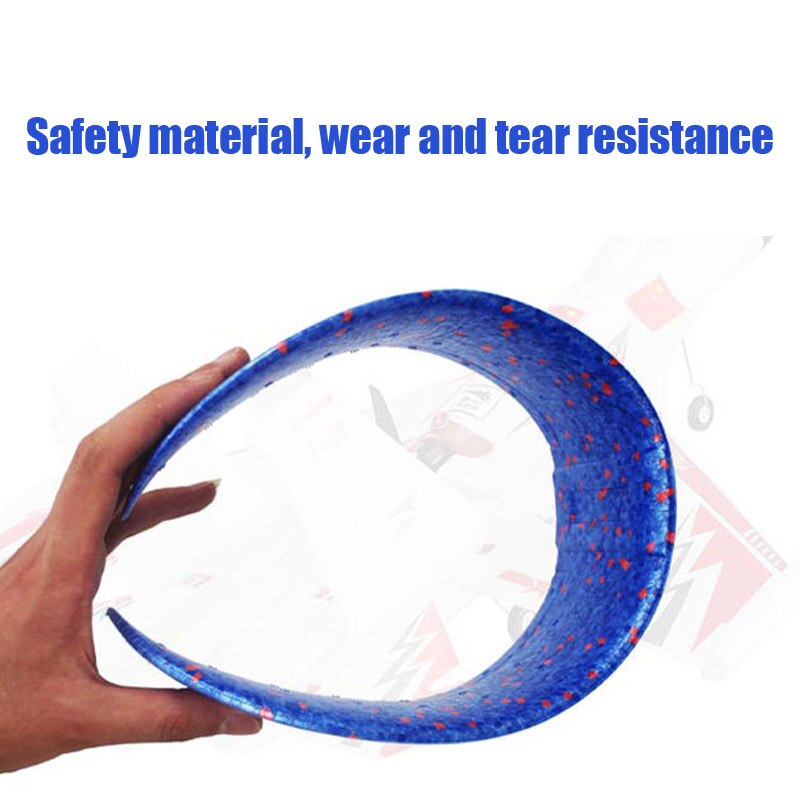 48cm handgegooid vliegend vliegtuig speelgoed zweefvliegtuigen schuim vliegtuig model glow in the dark vliegend zweefvliegtuig speelgoed voor kinderen