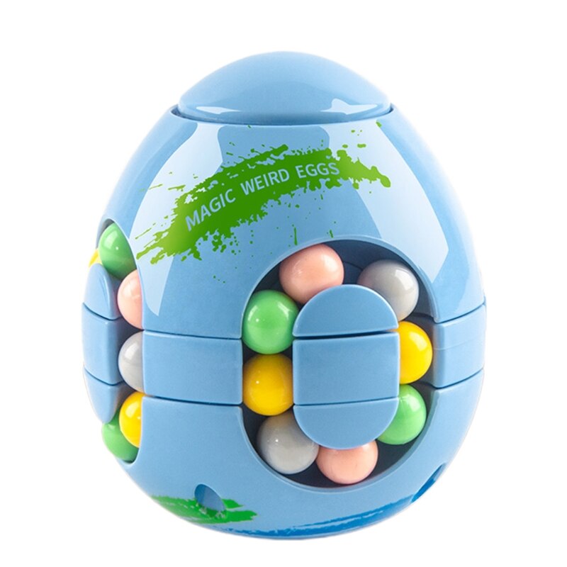 B2eb- teiliges tischspielzeug, realistisches puzzle, kugelspiel, kunststoff-gehirntraining, tragbares tischspiel für babys: Blau