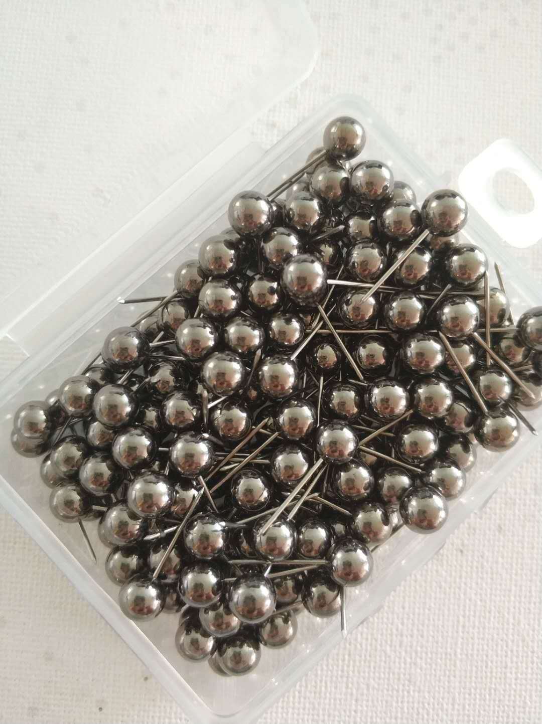 Pasadores de empuje surtidos de colores, tablero de corcho de dibujo, clavos, foto, pared, oficina, suministros escolares, 300 piezas: black 300pcs