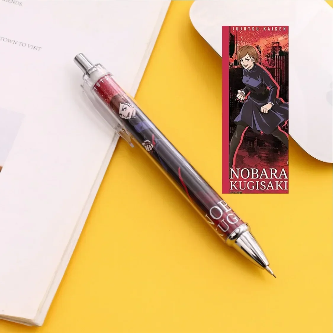 Fushiguro Toji Itadori Yuji Gojo Satoru Anime Verwandter Kugelschreiber Automatischer Bleistift Ästhetischer Schreibwarenbedarf Studentengeschenke