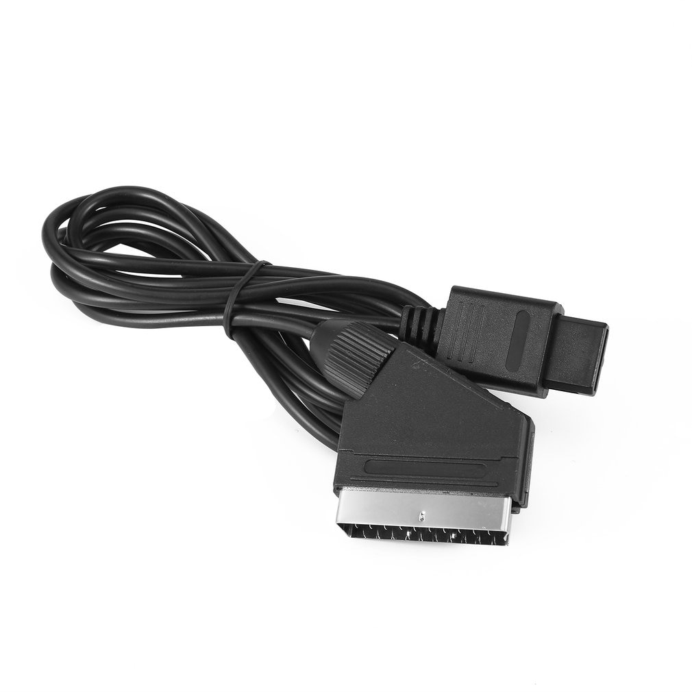 1.8m PVC RGB Scart Video AV Kabel Snoer Lead Voor PAL Super Nintendo N64 SNES (NIET FIT NTSC)