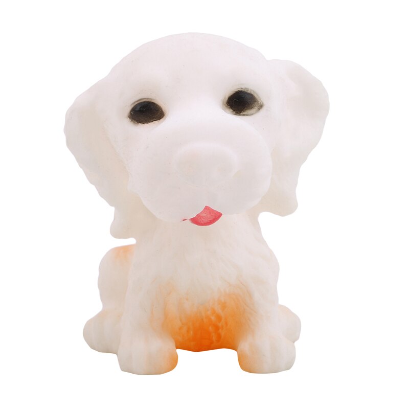 Baby legetøj 5 stk / sæt udluftning skrigende mops kaldet trompet skrig hund legetøj tegneserie dyr hund interaktive legetøj til børn