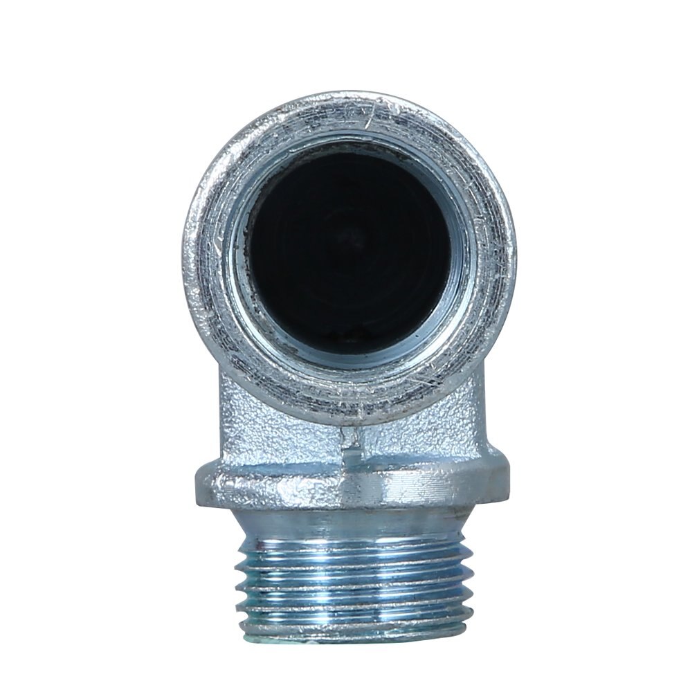M18X1.5 O2 Oxygen Sensor Angled Extender Spacer 90 Degrees 02 Bung Extension For Decat Hydrogen Easy Installation
