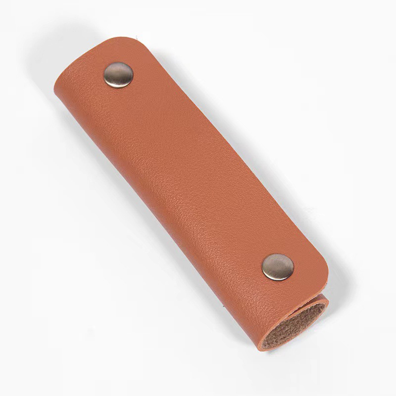 Schouderriem Pad Grip Strap Voor Koffer Grip Beschermhoes Lederen Bagage Tas Handvat Wrap Vervanging Tas Accessoires: Oranje