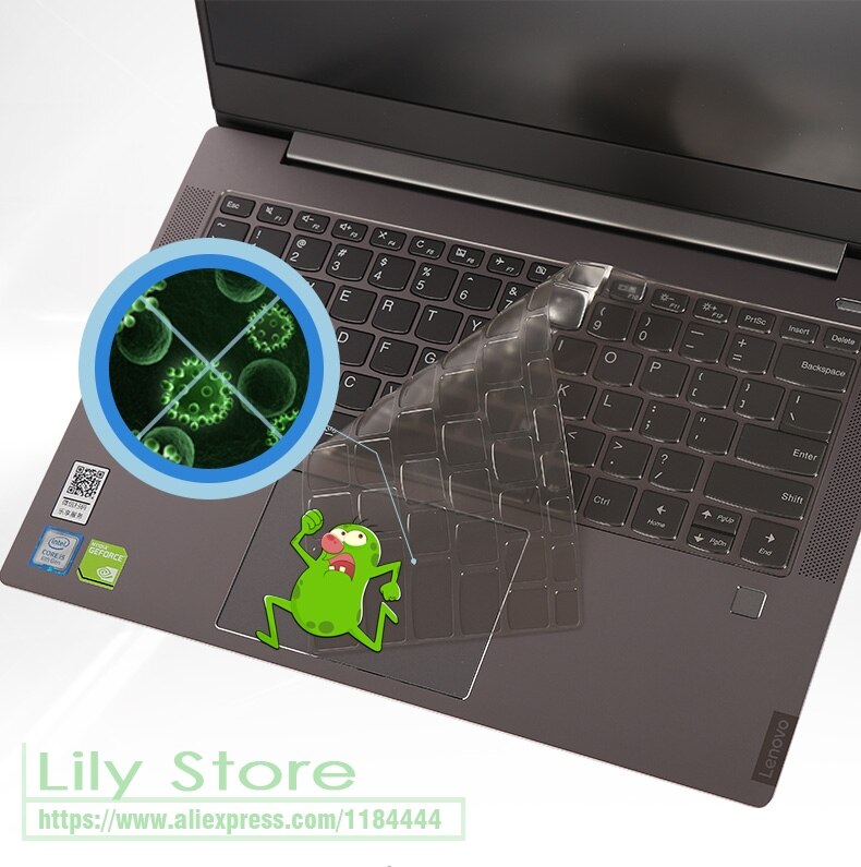 Thin TPU Keyboard Cover Protector For Lenovo Yoga C940 14 C740 14 inch c940-14iil c940 14iil C740-14IML C740 14IML 14''
