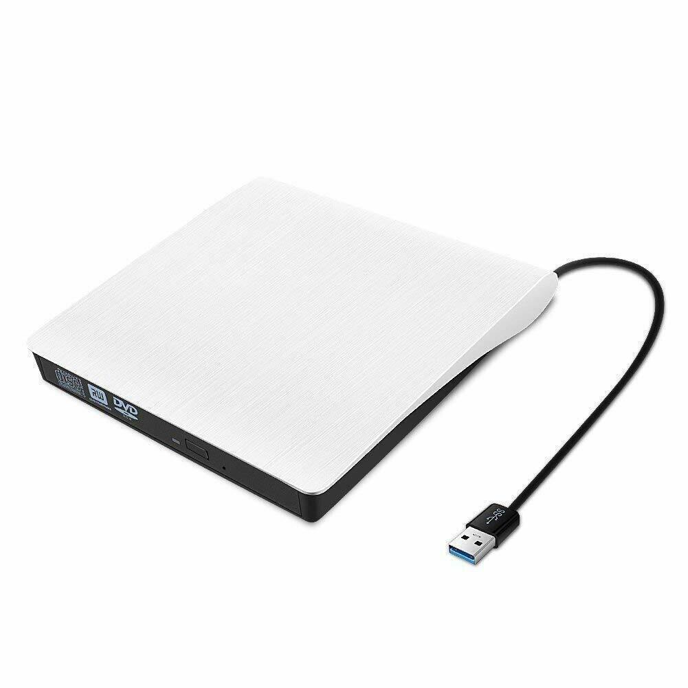 Externe Slim Usb 3.0 Dvd Drive Dvd ± Rw CD-RW Brander Speler Voor Mac Pc Laptop: Default Title