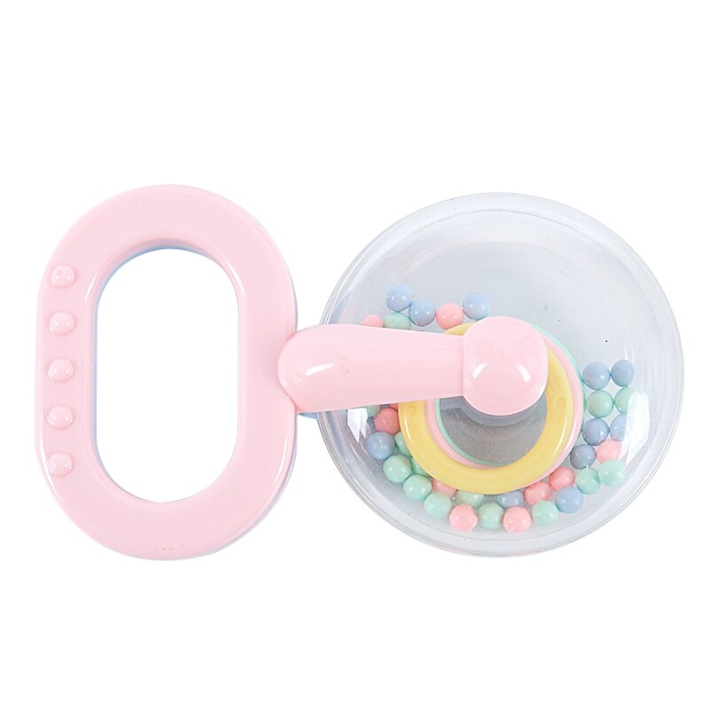 Baby Toys Hand Hold Jingle Shaking Bell Lovely Hand Shake Bell Ring Baby Rattles Toys Newborn Baby 0- 12 Months Teether Toys W