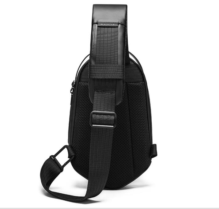 Crossbody-tas voor heren - bruin - Mode accessoires