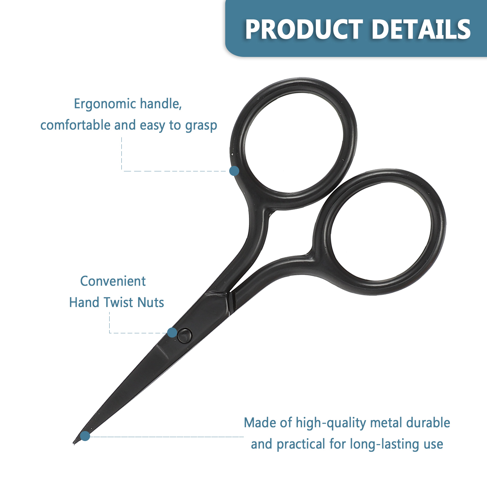 3 Pairs of Sewing Scissors Sewing Thread Cutters Tools Embroidery Scissors