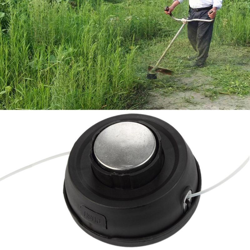 Universal Aluminium Trimmer Head Line String Garden Grass Brush Cutter Strimmer Tool for Lawn Mower 896B