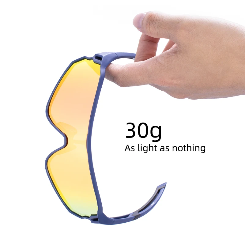 ROCKBROS-gafas de sol polarizadas con protección UV400 para ciclismo, lentes deportivas para bicicleta, senderismo, Camping, Golf