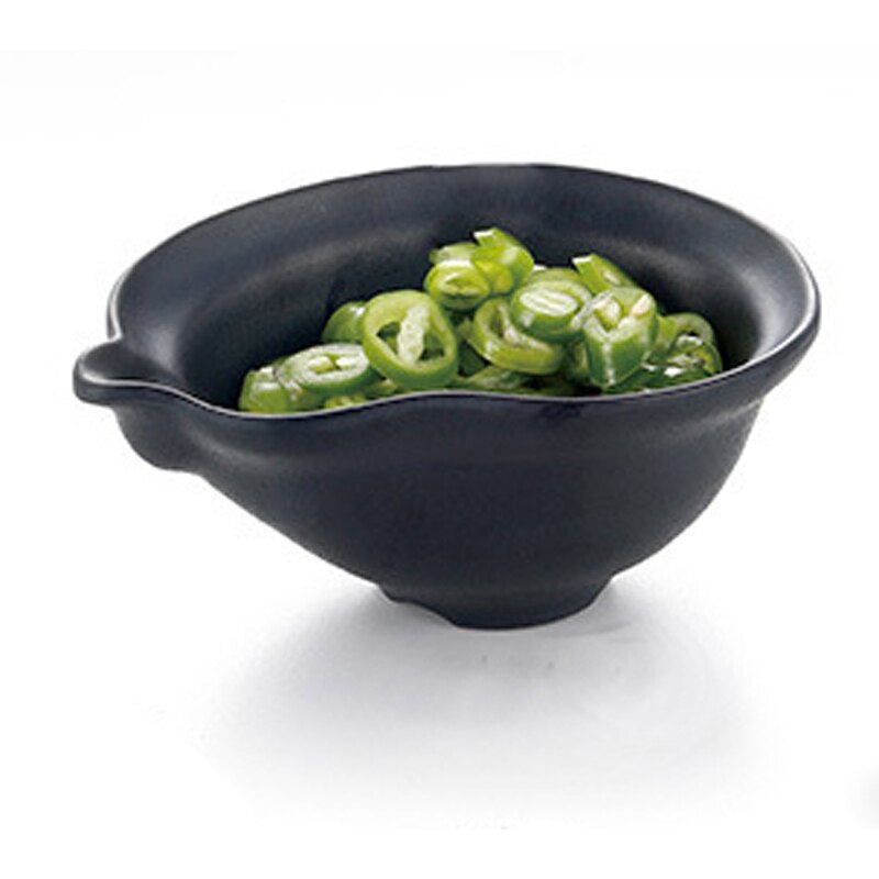 Imitert porselen frost melamin servise oval skål japansk restaurant kaos stor skål  a5 melamin skåler melamin servise