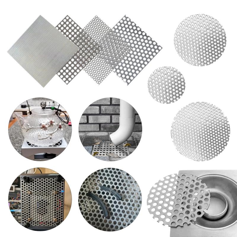 1-5 stücke Abfluss Abdeckung Schlecht Werkzeug 304 Edelstahl Schlecht Zubehör Waschbecken Sieb Abflüsse Abdeckung Boden Ablauf Pad Haar Filter