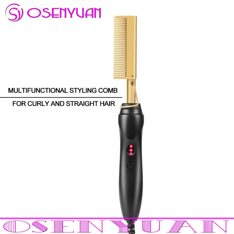 Suoristusrauta silitysraudat suoristusharja lämmityskampa hiukset suoramuotoilija aallotus kiharrin hiusten kiharrin kampa