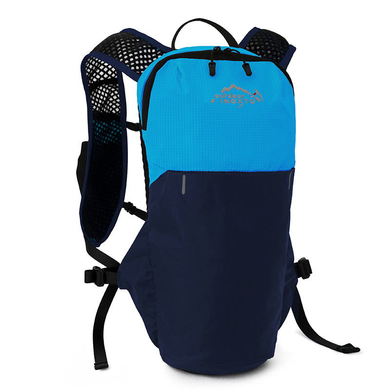 INOXTO Wasserdichter Laufrucksack, 5 l, ultraleichte Trinkweste, Rucksack, wandern- und Fahrradtasche, atmungsaktive Sporttasche, 2 l Wasserbeutel