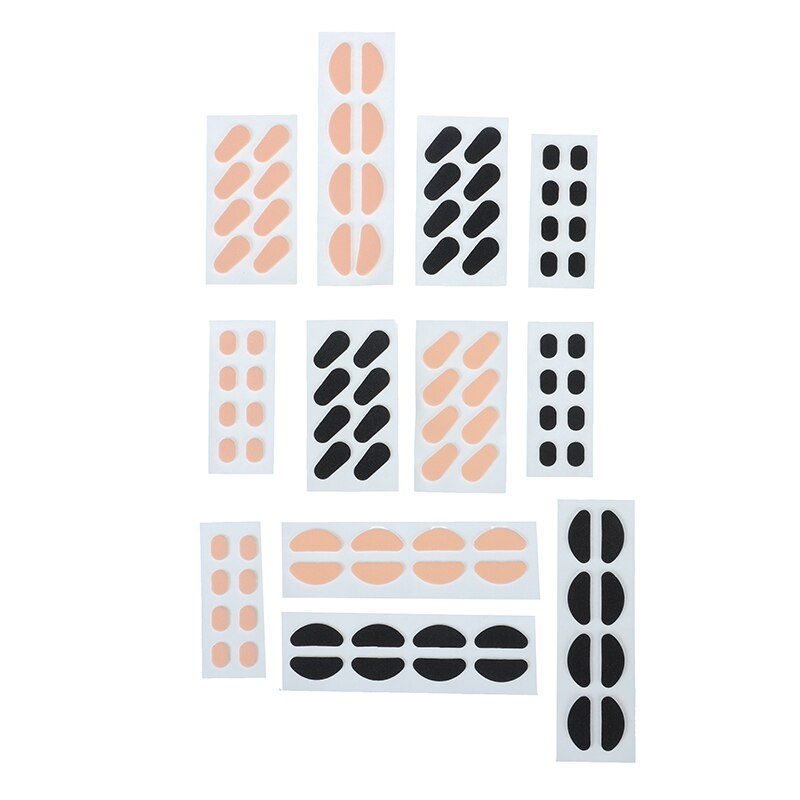 Coussinets de nez en mousse souple unisexe, 8 paires, antidérapants, auto-adhésifs pour lunettes