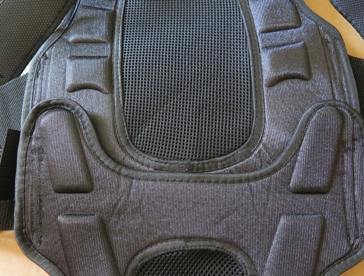PE Hard Shell Cycling Motorcycle Motocross Back Protector Body Spine Armor Ergonomics Resistant