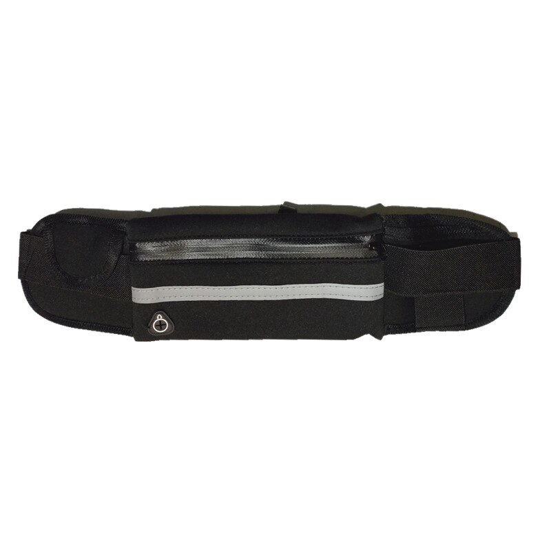 Fanny Pack Female Sports Waterproof Chest Handbag Unisex Waist Bag Ladies Waist Packs Belly Belt Bags Purse: Sky Blue