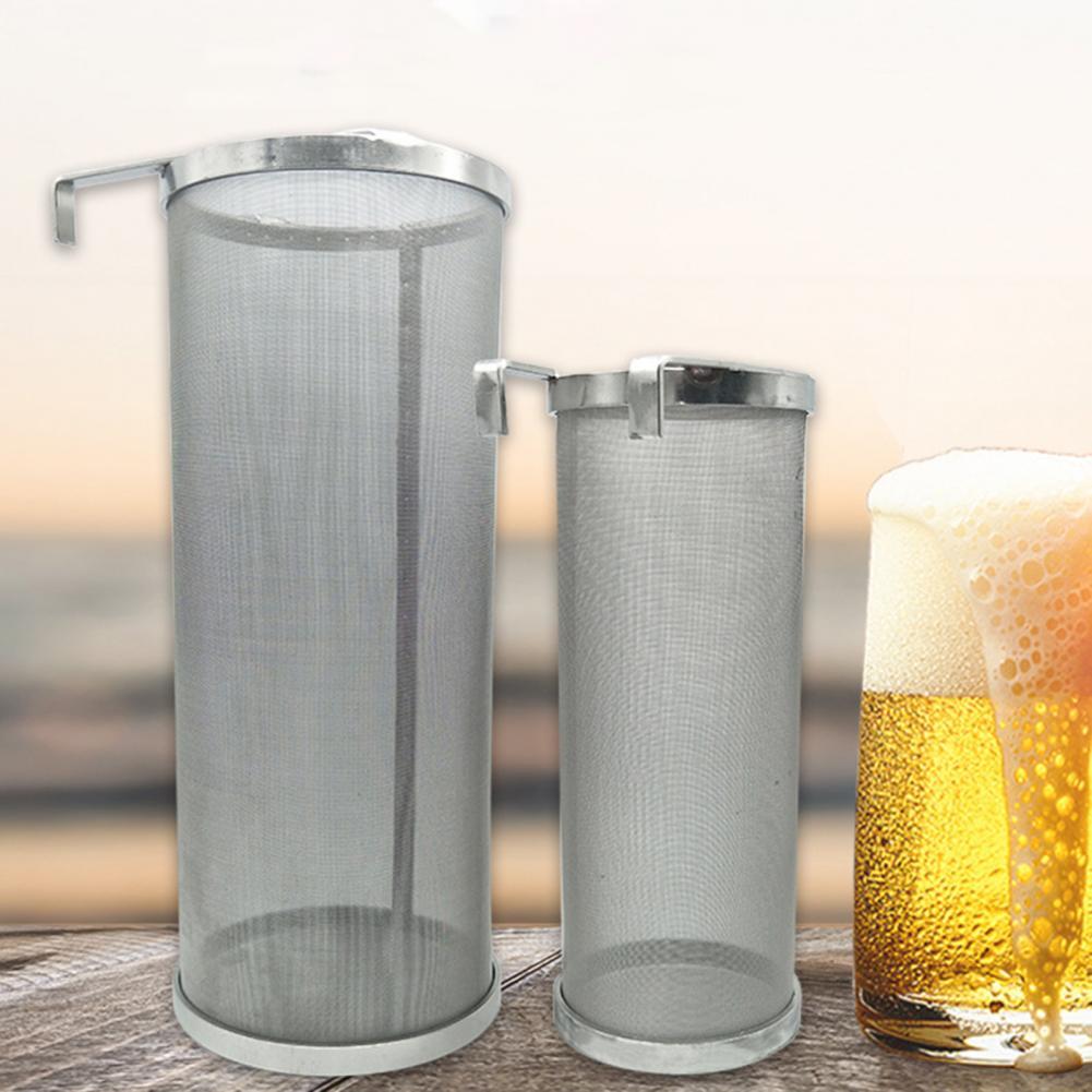 Filtro de vino 304 ecológico a prueba de óxido, acero inoxidable, tolva de vino, colador de araña, cerveza casera, Hop, filtro de malla para el hogar